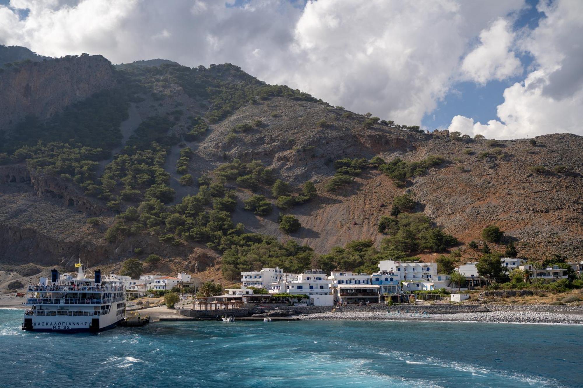 Giannis Rooms Agia Ruméli Exterior foto
